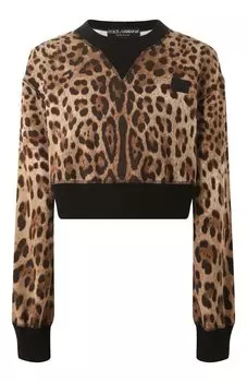 Хлопковый свитшот Dolce & Gabbana