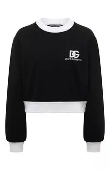 Хлопковый свитшот Dolce & Gabbana