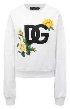 Хлопковый свитшот Dolce & Gabbana