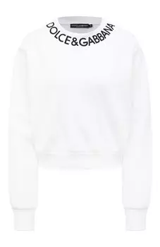 Хлопковый свитшот Dolce & Gabbana