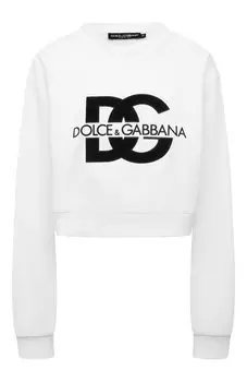 Хлопковый свитшот Dolce & Gabbana