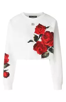 Хлопковый свитшот Dolce & Gabbana