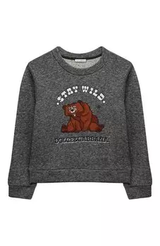 Хлопковый свитшот Dolce & Gabbana