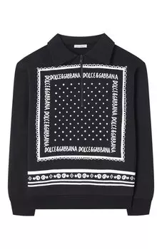 Хлопковый свитшот Dolce & Gabbana