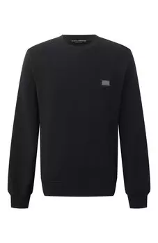 Хлопковый свитшот Dolce & Gabbana