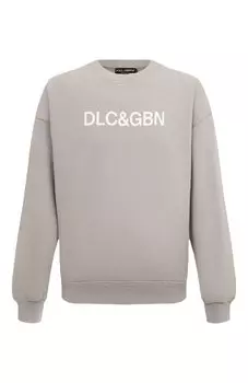 Хлопковый свитшот Dolce & Gabbana