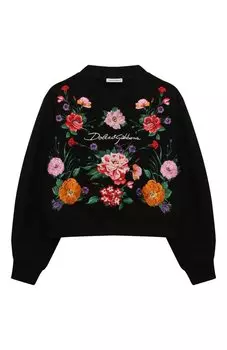 Хлопковый свитшот Dolce & Gabbana