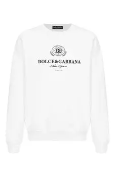 Хлопковый свитшот Dolce & Gabbana