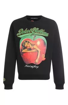 Хлопковый свитшот Dolce & Gabbana