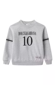 Хлопковый свитшот Dolce & Gabbana