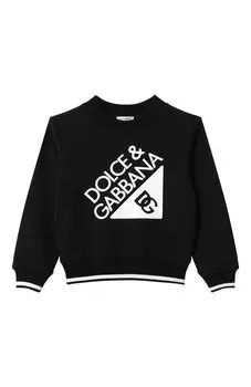 Хлопковый свитшот Dolce & Gabbana