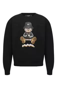 Хлопковый свитшот DOMREBEL
