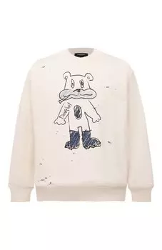 Хлопковый свитшот DOMREBEL