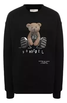 Хлопковый свитшот DOMREBEL