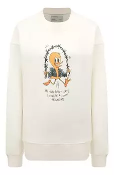 Хлопковый свитшот DOMREBEL