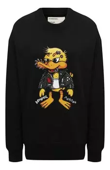 Хлопковый свитшот DOMREBEL