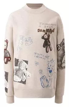 Хлопковый свитшот DOMREBEL