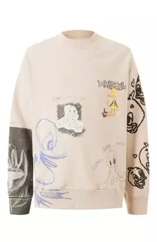 Хлопковый свитшот DOMREBEL