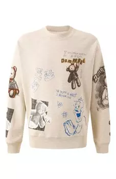 Хлопковый свитшот DOMREBEL