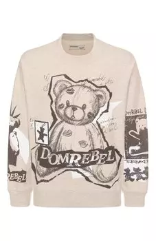 Хлопковый свитшот DOMREBEL