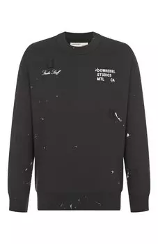 Хлопковый свитшот DOMREBEL