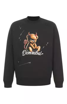 Хлопковый свитшот DOMREBEL
