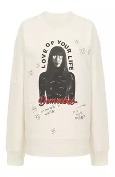 Хлопковый свитшот DOMREBEL