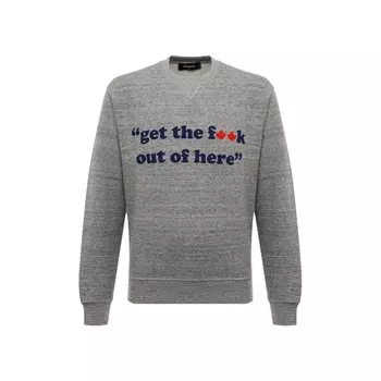 Хлопковый свитшот Dsquared2