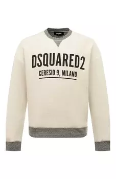 Хлопковый свитшот Dsquared2