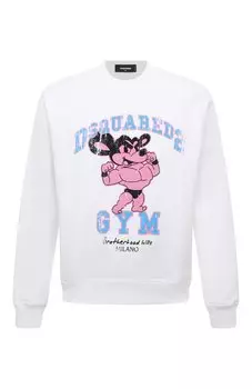 Хлопковый свитшот Dsquared2
