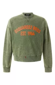 Хлопковый свитшот Dsquared2