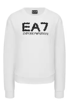 Хлопковый свитшот EA7