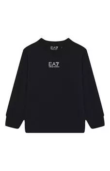 Хлопковый свитшот EA7
