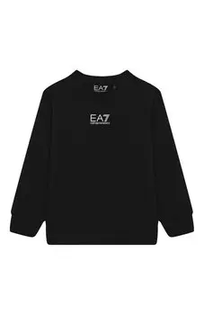 Хлопковый свитшот EA7
