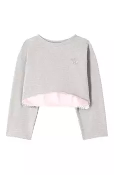 Хлопковый свитшот Elisabetta Franchi La Mia Bambina