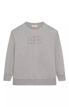 Хлопковый свитшот Elisabetta Franchi La Mia Bambina