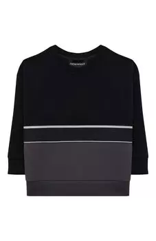 Хлопковый свитшот Emporio Armani