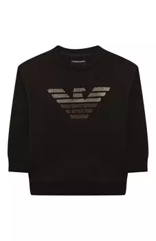 Хлопковый свитшот Emporio Armani