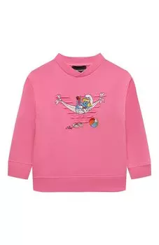 Хлопковый свитшот Emporio Armani