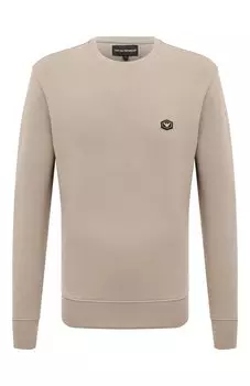 Хлопковый свитшот Emporio Armani