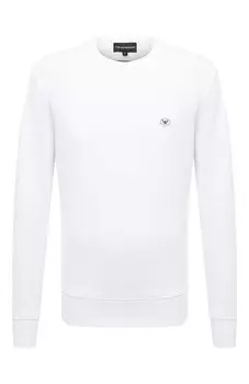 Хлопковый свитшот Emporio Armani