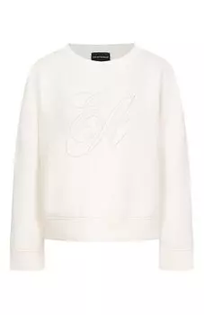 Хлопковый свитшот Emporio Armani