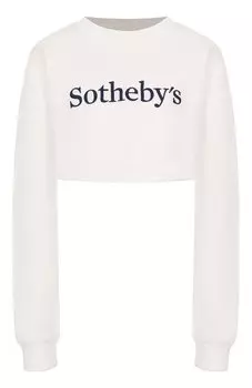 Хлопковый свитшот FRAME x Sotheby's Frame Denim