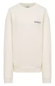Хлопковый свитшот FRAME x Sotheby's Frame Denim