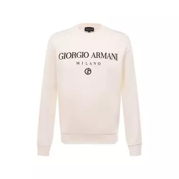 Хлопковый свитшот Giorgio Armani