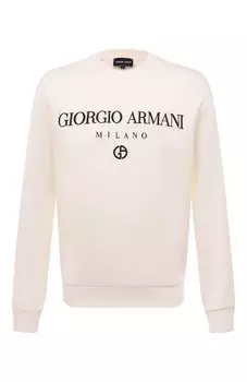 Хлопковый свитшот Giorgio Armani