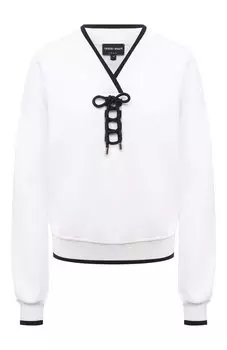 Хлопковый свитшот Giorgio Armani