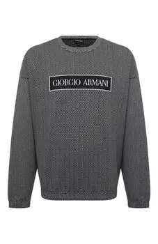 Хлопковый свитшот Giorgio Armani