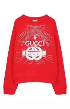 Хлопковый свитшот Gucci