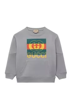 Хлопковый свитшот Gucci